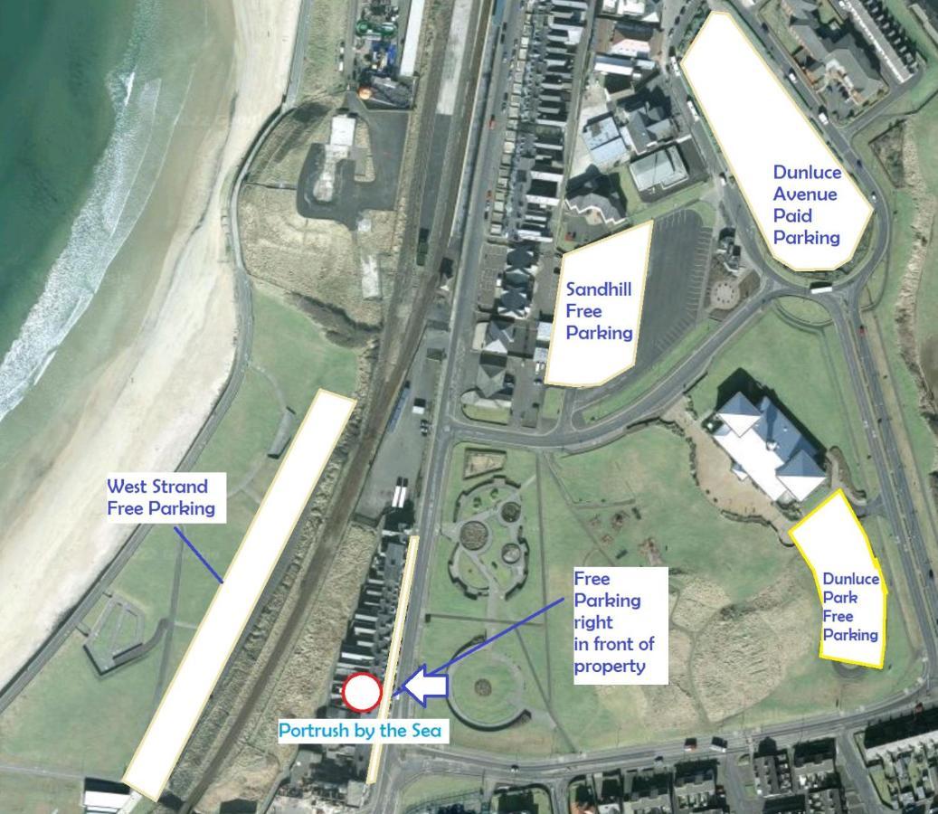 1 Dunluce Park - Portrush By The Sea Appartement Buitenkant foto